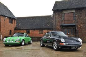 two porsches